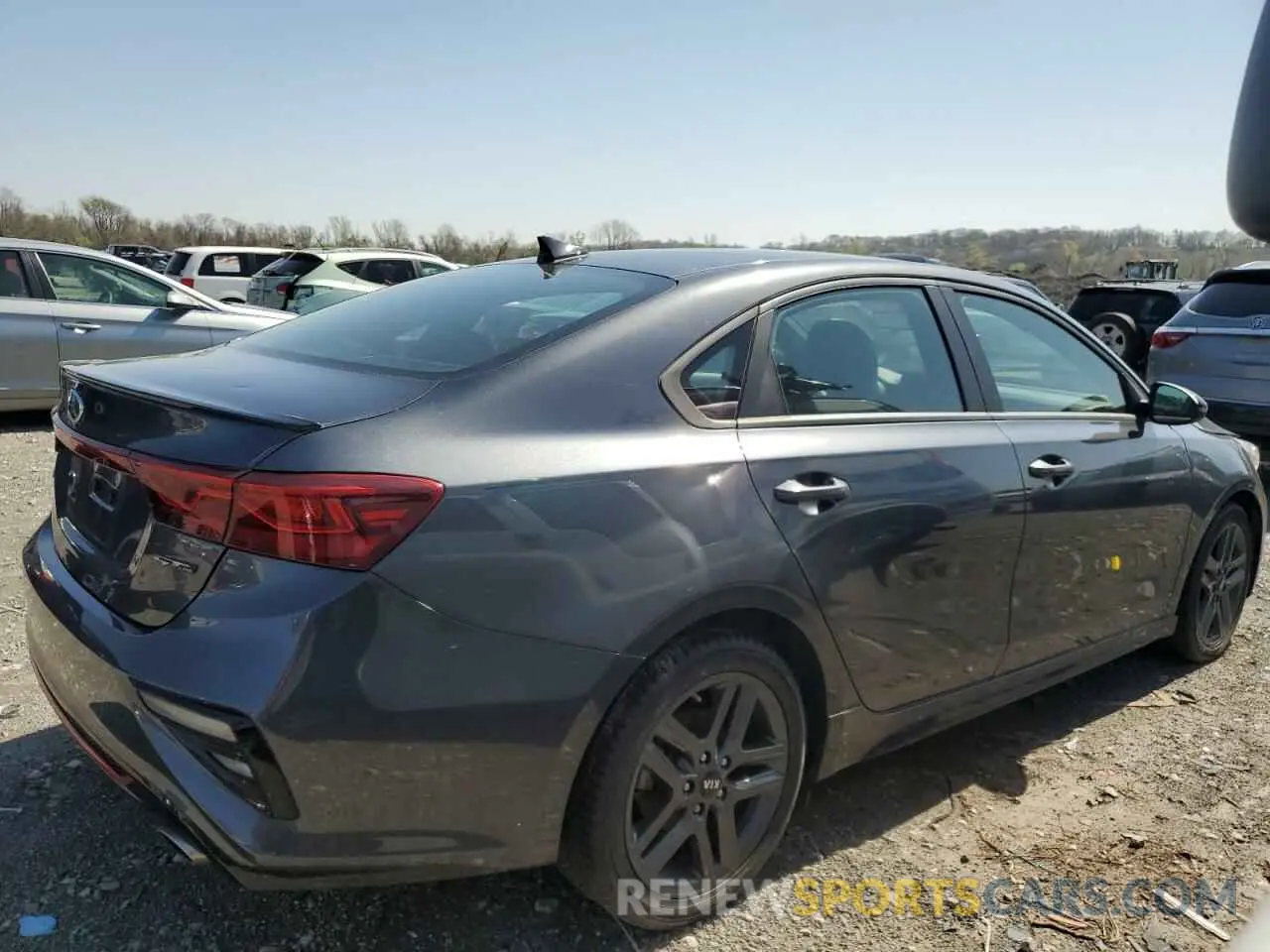 3 fotografías del automóvil dañado 3KPF34AD5ME298018 KIA FORTE 2021