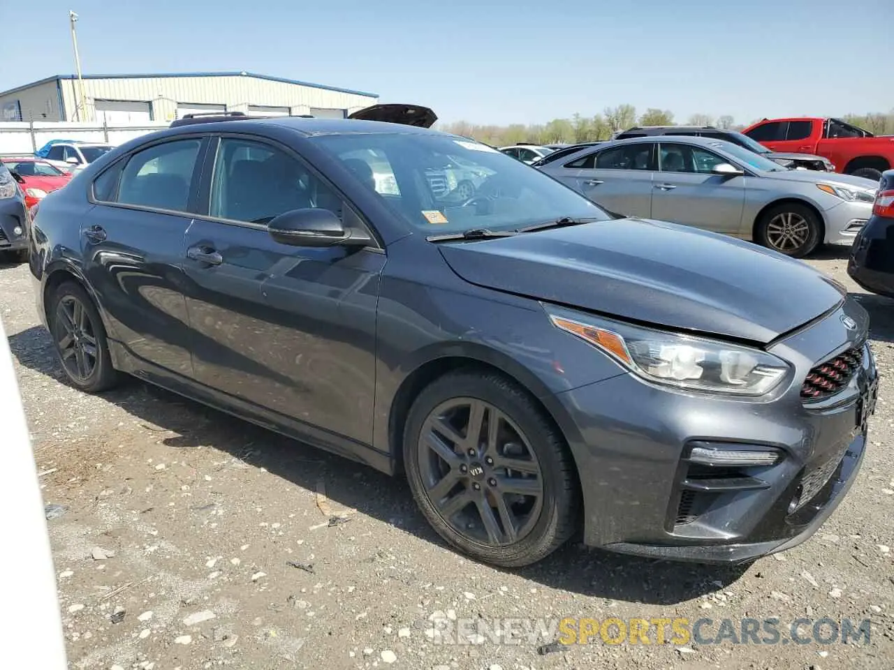 4 fotografías del automóvil dañado 3KPF34AD5ME298018 KIA FORTE 2021