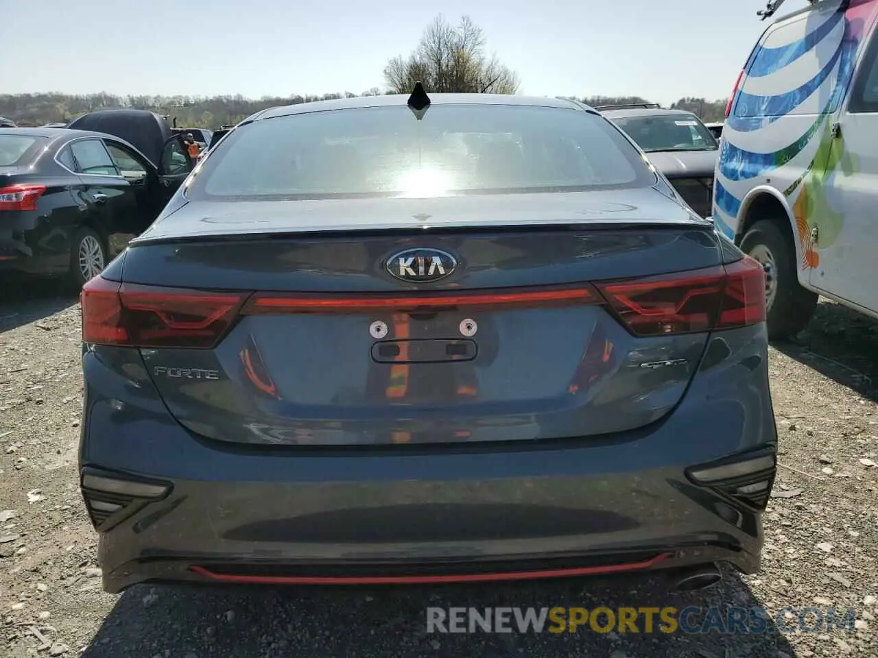 6 fotografías del automóvil dañado 3KPF34AD5ME298018 KIA FORTE 2021