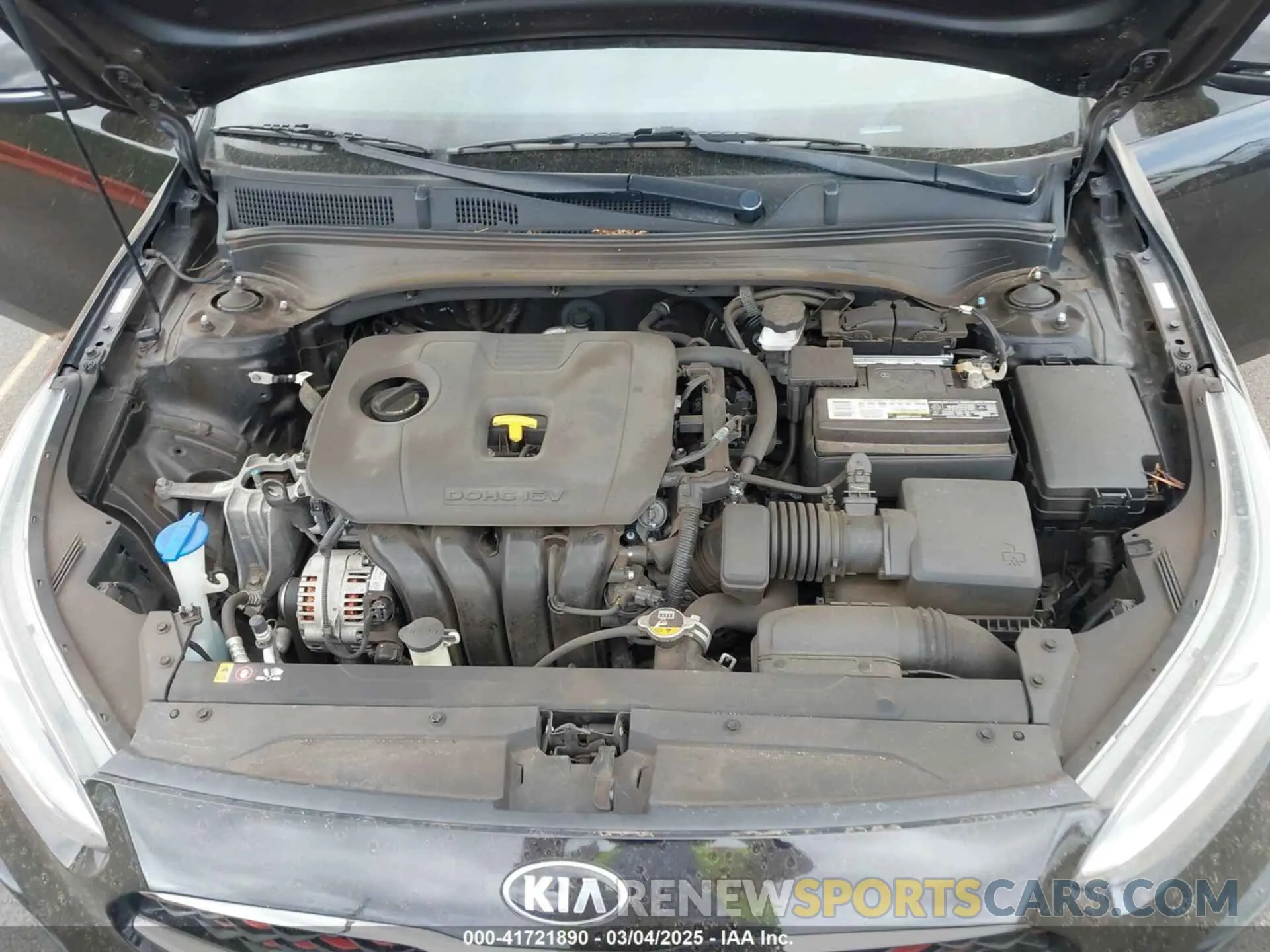 10 fotografías del automóvil dañado 3KPF34AD5ME305761 KIA FORTE 2021