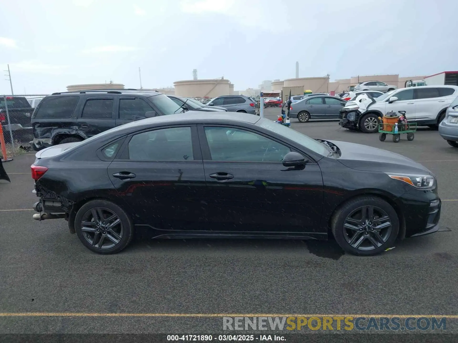 14 fotografías del automóvil dañado 3KPF34AD5ME305761 KIA FORTE 2021
