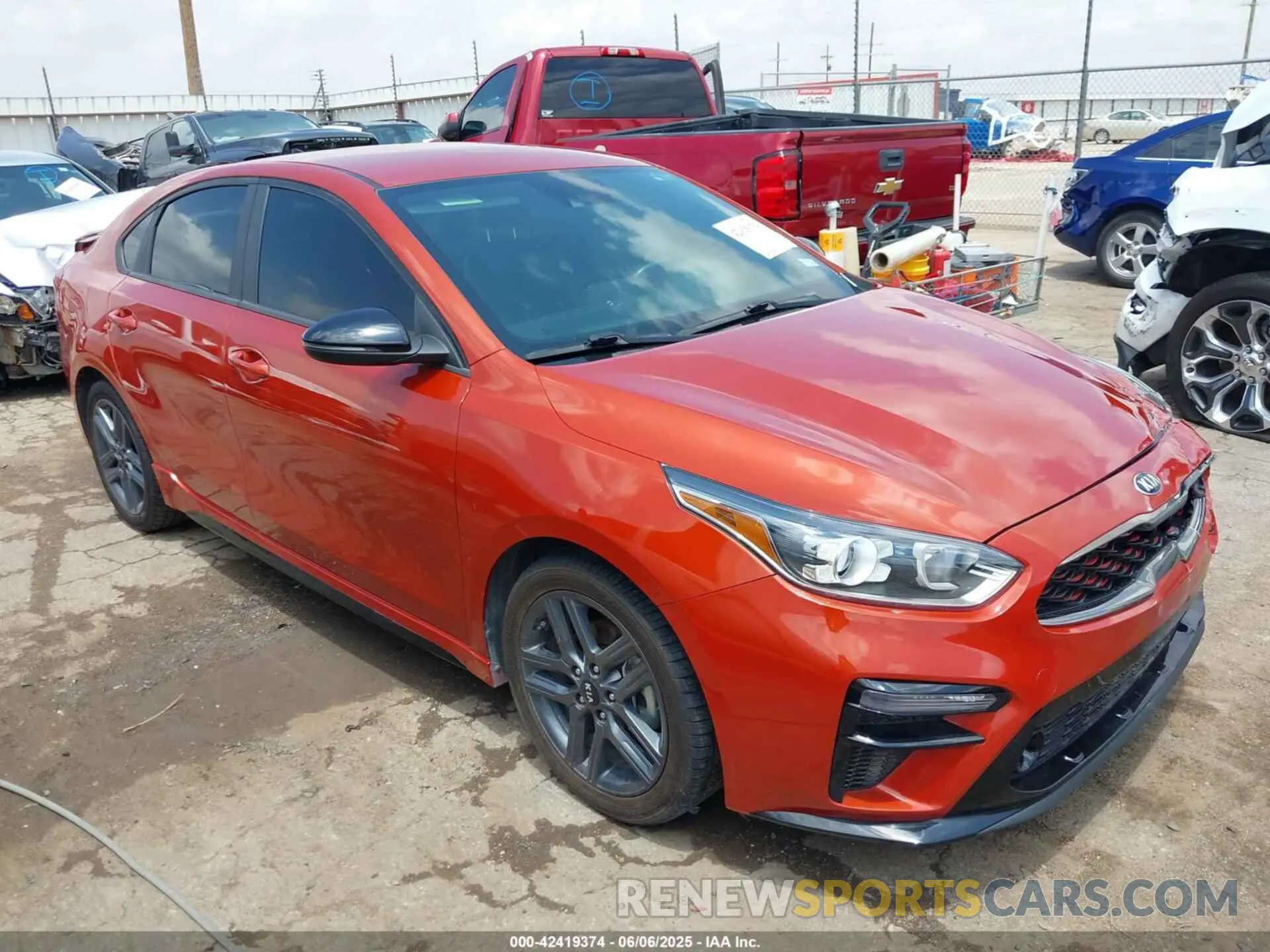 1 fotografías del automóvil dañado 3KPF34AD5ME367970 KIA FORTE 2021