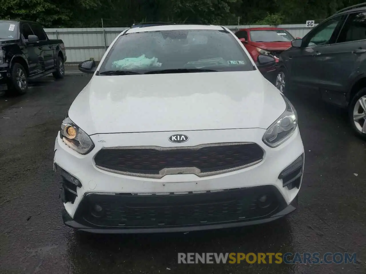 5 fotografías del automóvil dañado 3KPF34AD6ME281440 KIA FORTE 2021