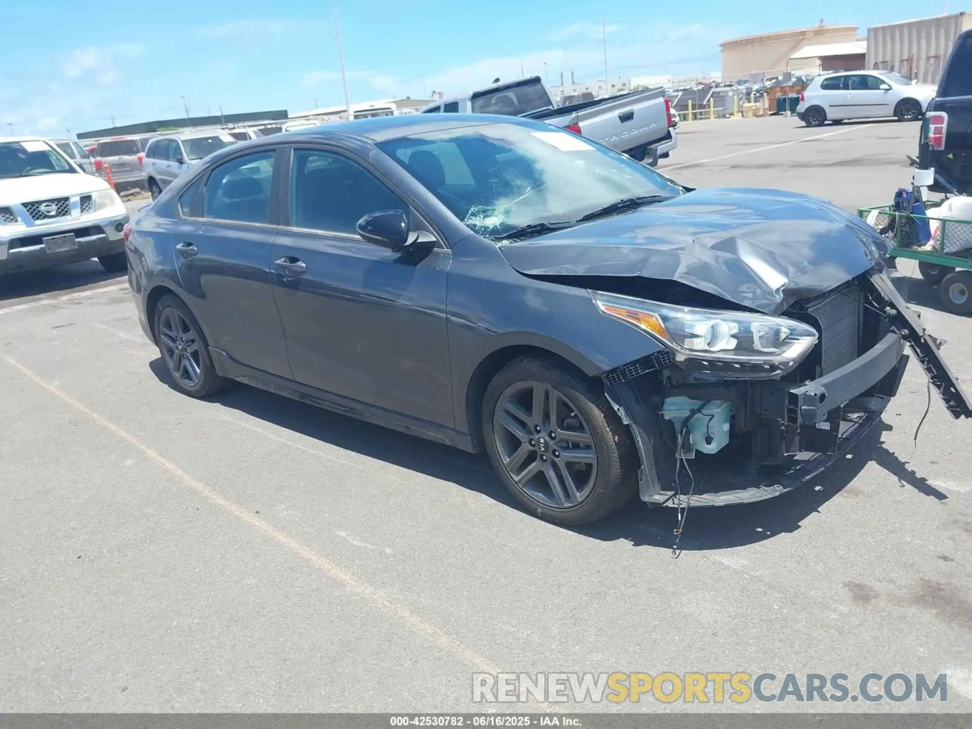 1 fotografías del automóvil dañado 3KPF34AD6ME399245 KIA FORTE 2021