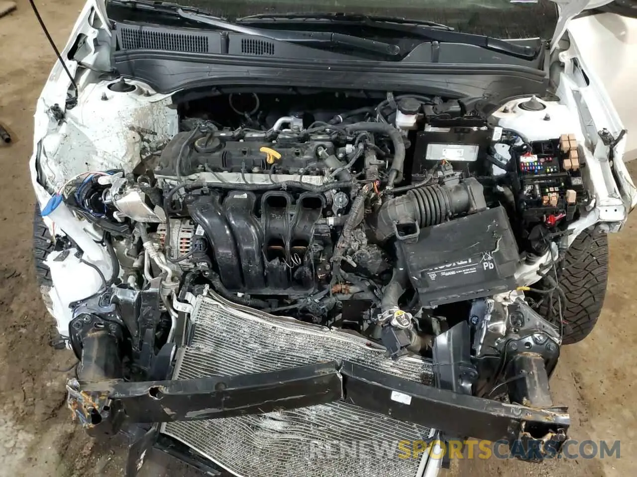 13 fotografías del automóvil dañado 3KPF34AD7ME313764 KIA FORTE 2021
