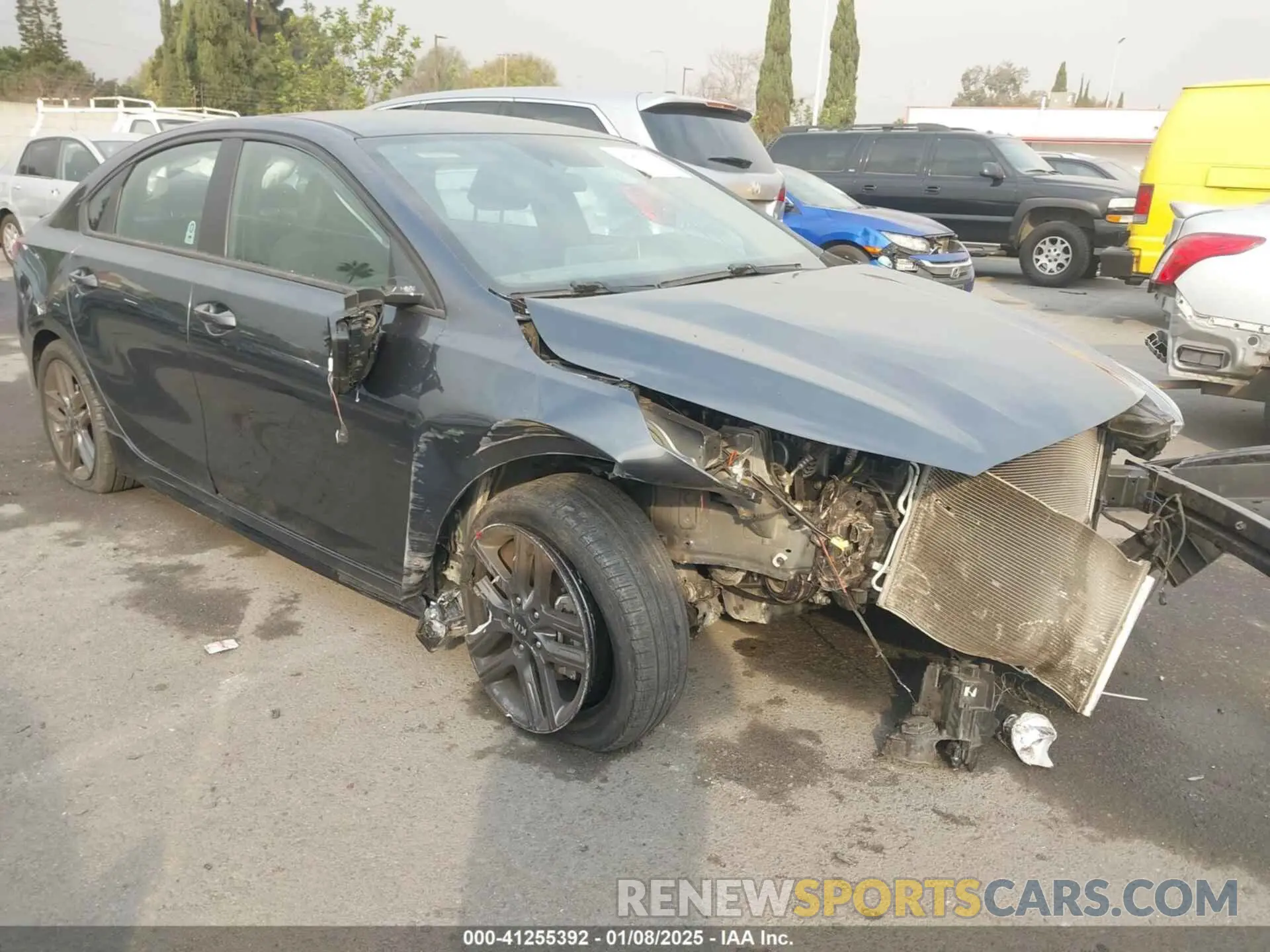 1 fotografías del automóvil dañado 3KPF34AD8ME322280 KIA FORTE 2021