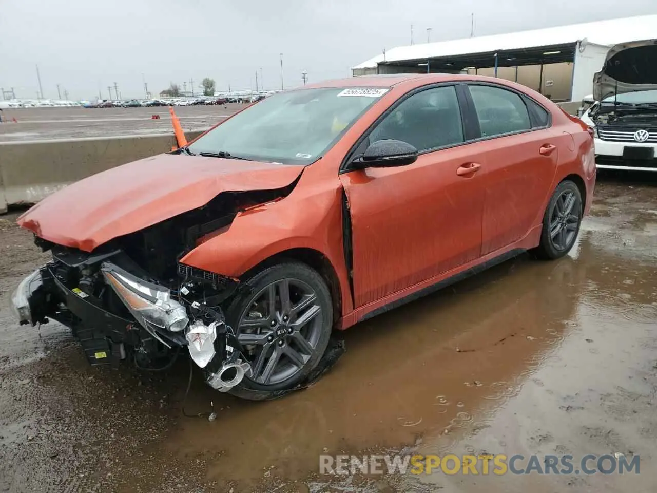 1 fotografías del automóvil dañado 3KPF34AD9ME309912 KIA FORTE 2021