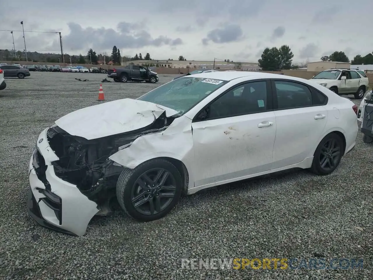 1 fotografías del automóvil dañado 3KPF34AD9ME350203 KIA FORTE 2021