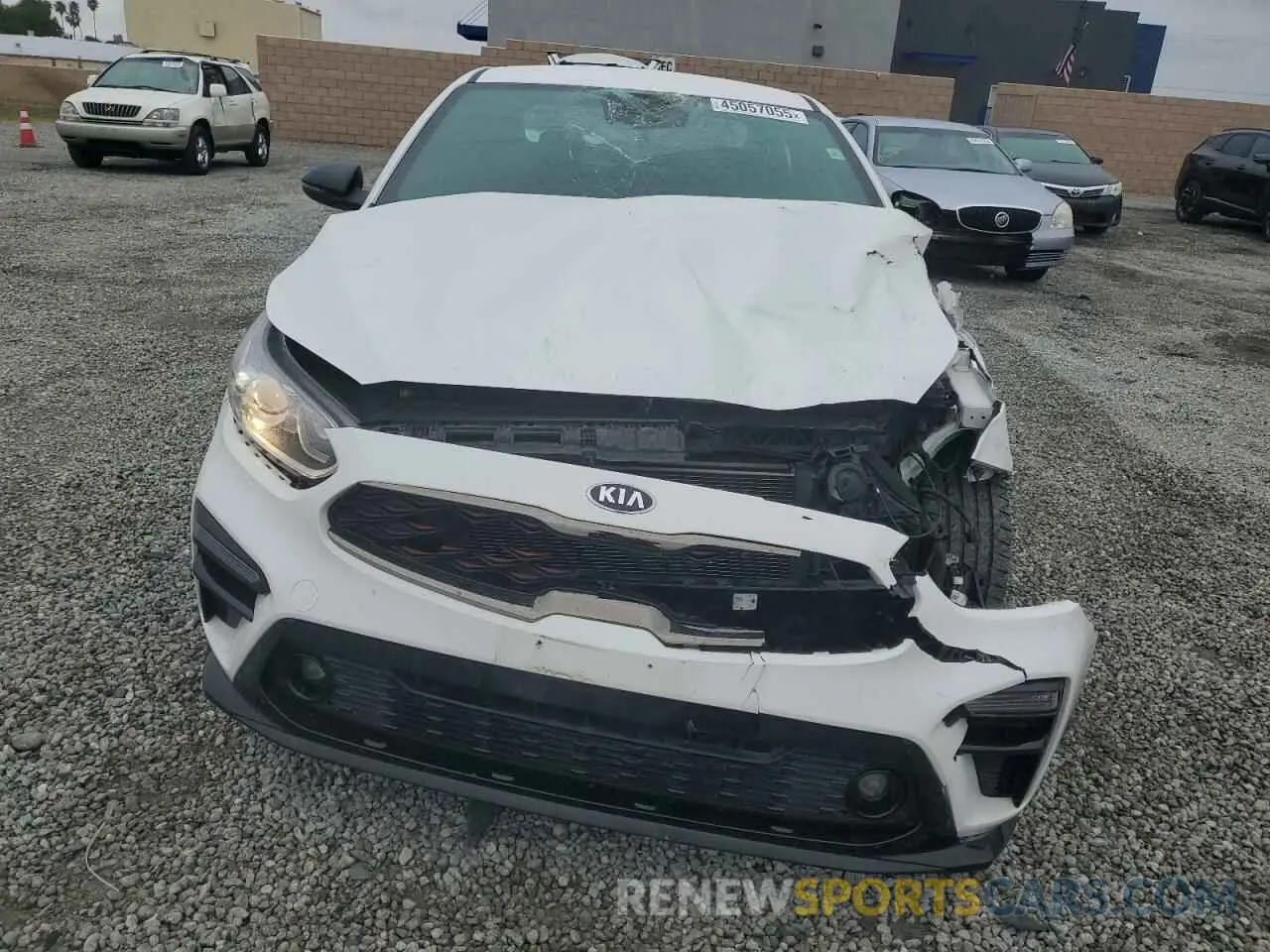 5 fotografías del automóvil dañado 3KPF34AD9ME350203 KIA FORTE 2021