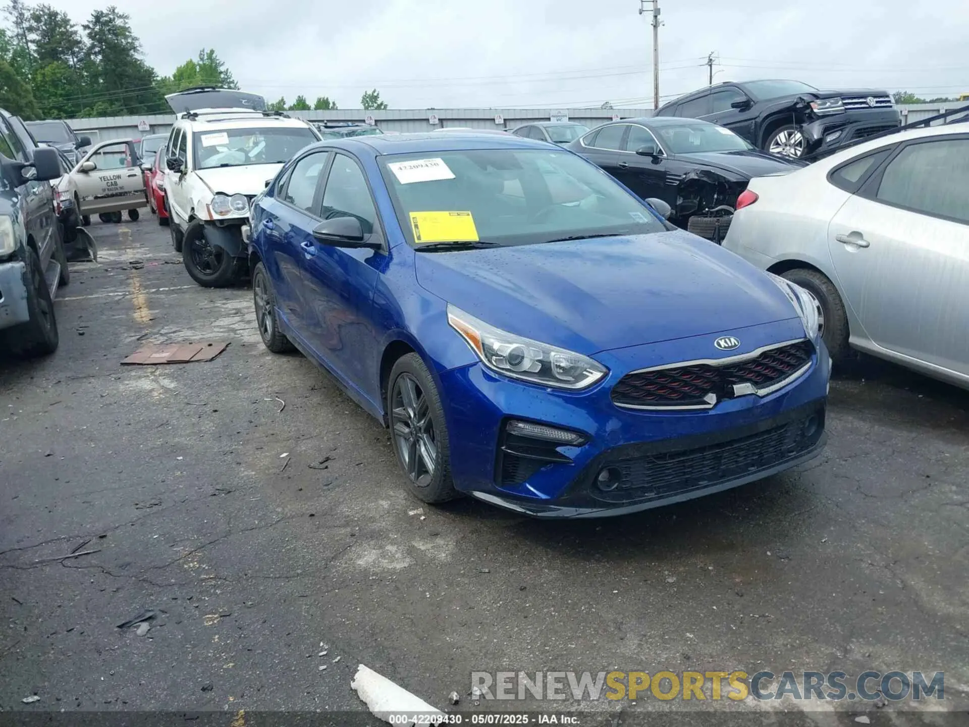 1 fotografías del automóvil dañado 3KPF34AD9ME382035 KIA FORTE 2021