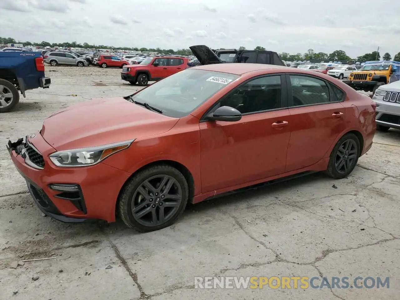 1 fotografías del automóvil dañado 3KPF34ADXME328369 KIA FORTE 2021