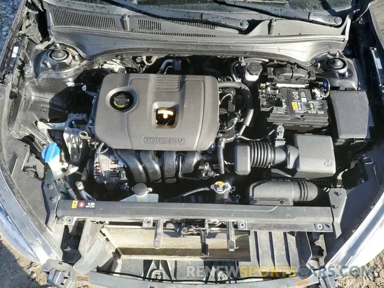11 fotografías del automóvil dañado 3KPF34ADXME414197 KIA FORTE 2021