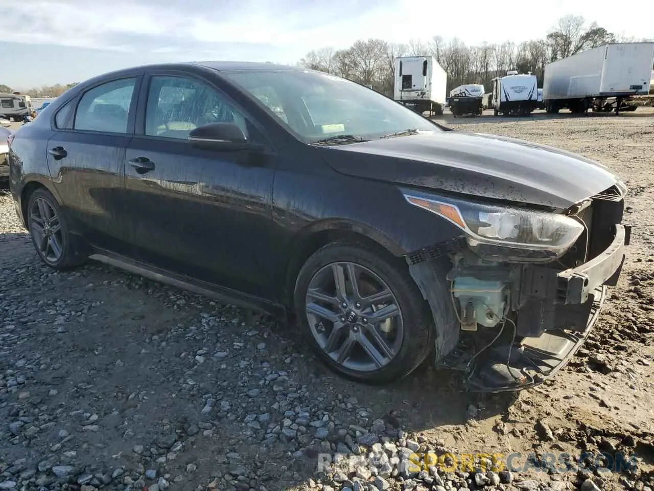 4 fotografías del automóvil dañado 3KPF34ADXME414197 KIA FORTE 2021