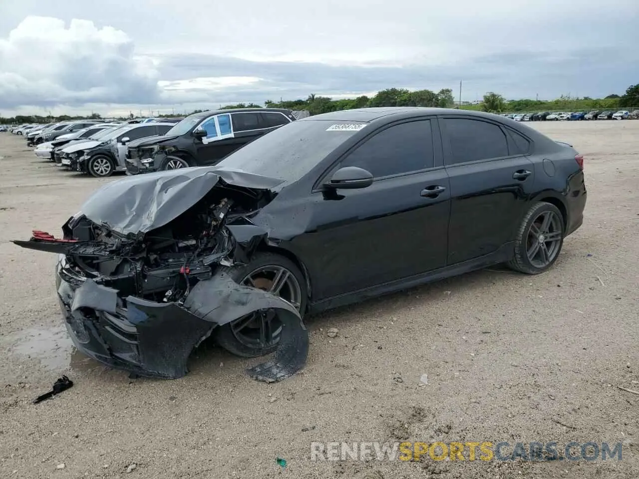 1 fotografías del automóvil dañado 3KPF44AC0ME376225 KIA FORTE 2021