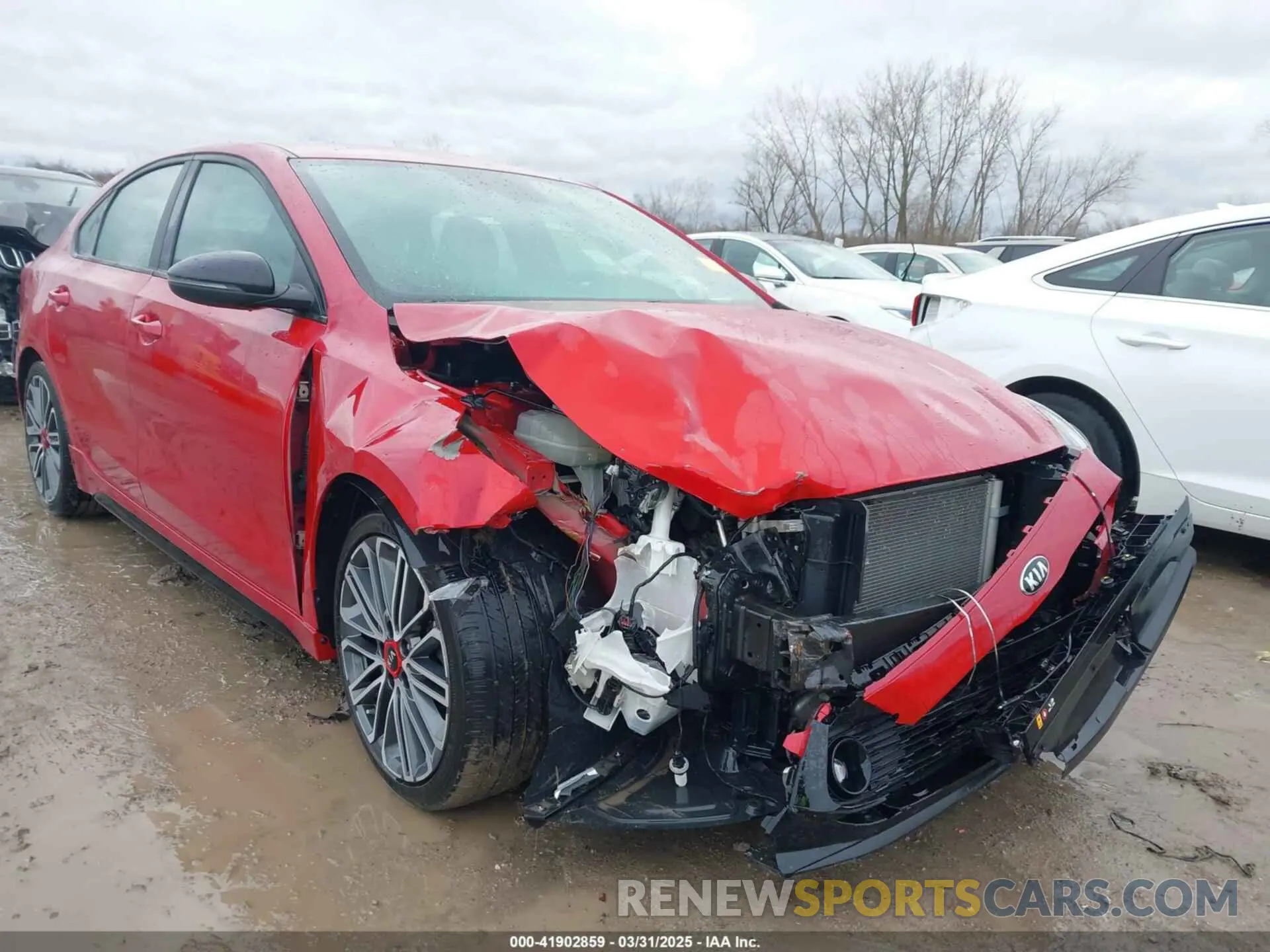 1 fotografías del automóvil dañado 3KPF44AC1ME308614 KIA FORTE 2021