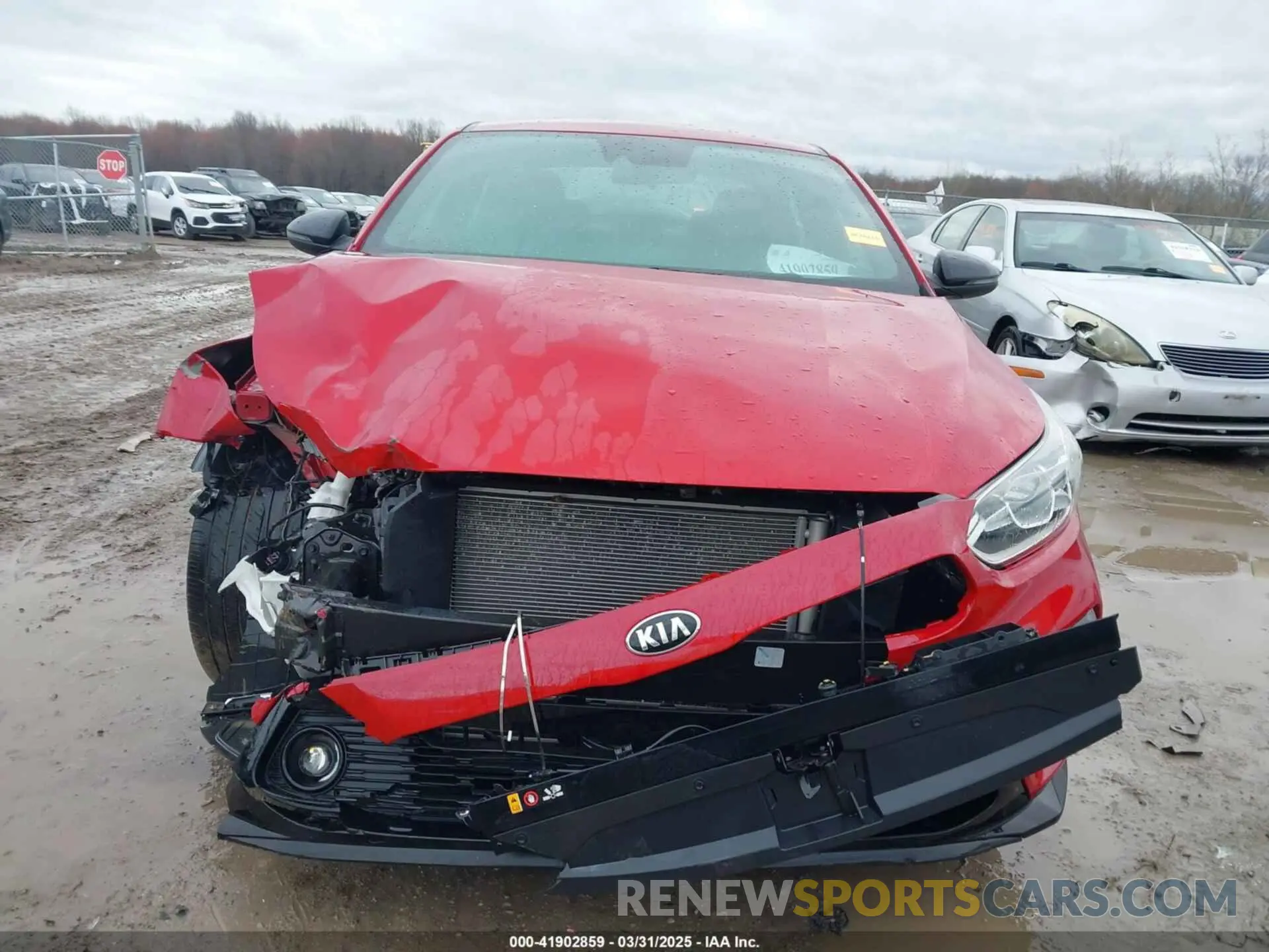 13 fotografías del automóvil dañado 3KPF44AC1ME308614 KIA FORTE 2021