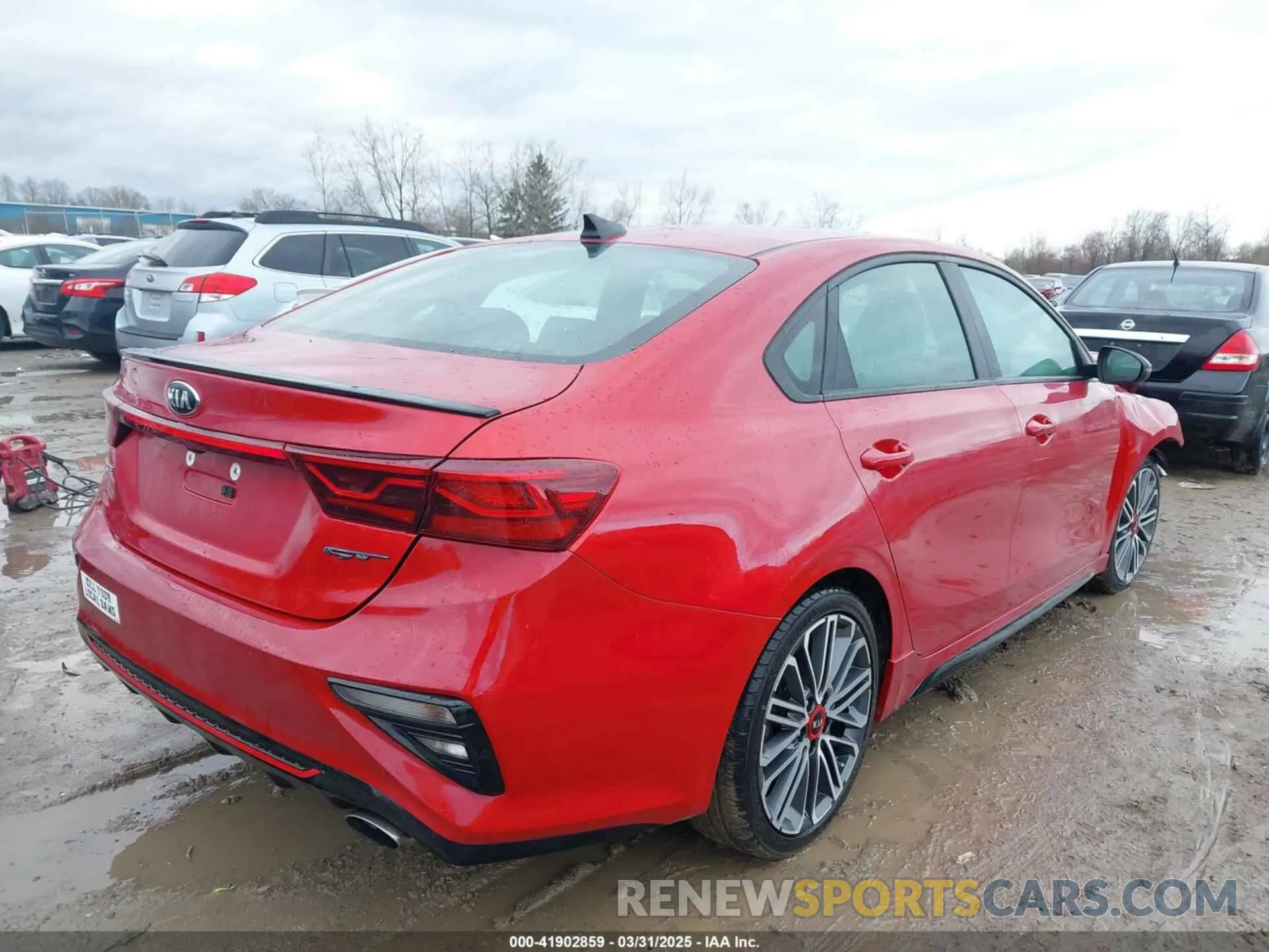 4 fotografías del automóvil dañado 3KPF44AC1ME308614 KIA FORTE 2021