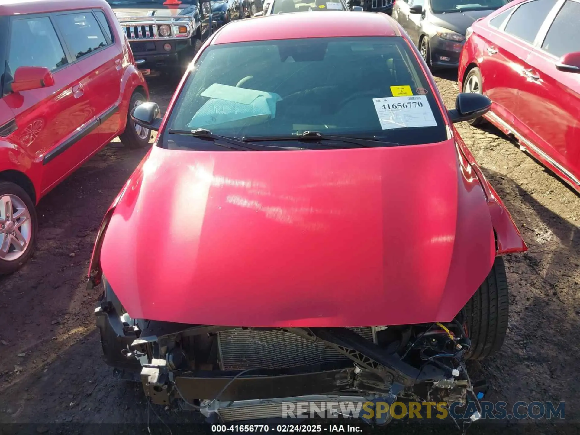 12 fotografías del automóvil dañado 3KPF44AC3ME290973 KIA FORTE 2021