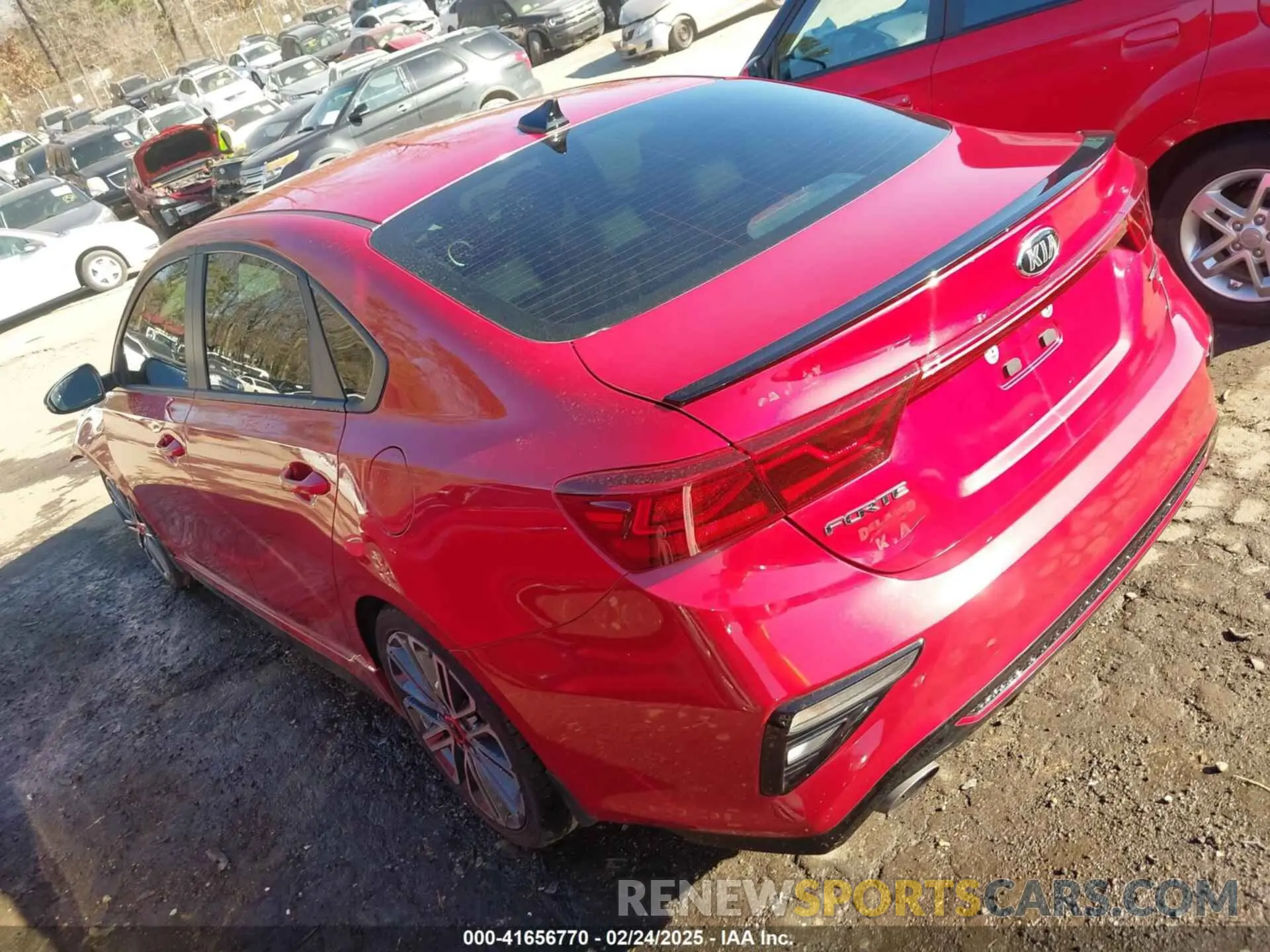 3 fotografías del automóvil dañado 3KPF44AC3ME290973 KIA FORTE 2021