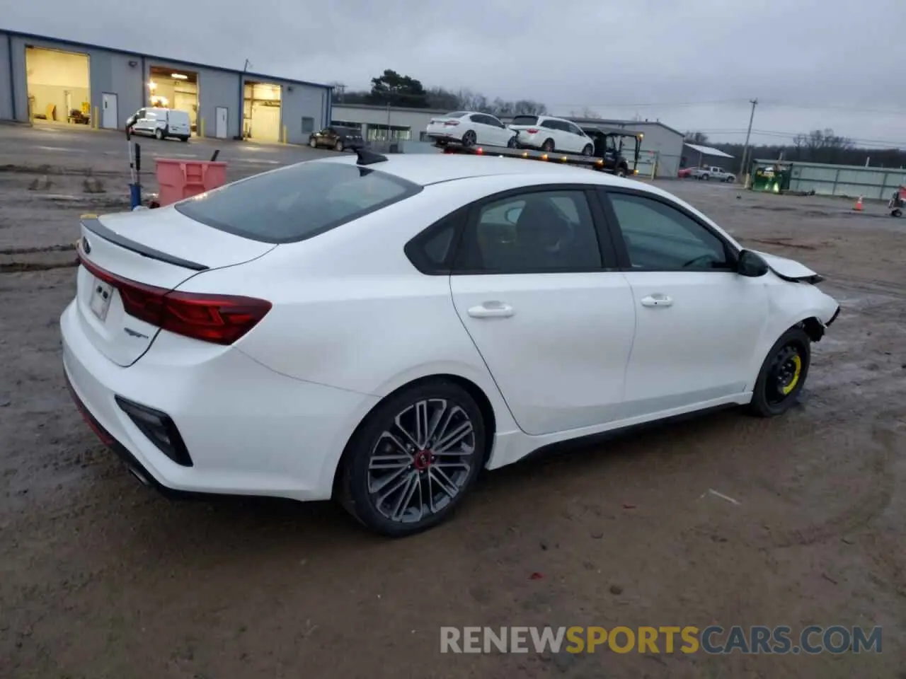 3 fotografías del automóvil dañado 3KPF44AC3ME417916 KIA FORTE 2021