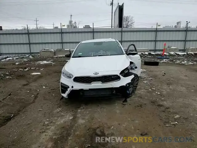 10 fotografías del automóvil dañado 3KPF44AC5ME280624 KIA FORTE 2021