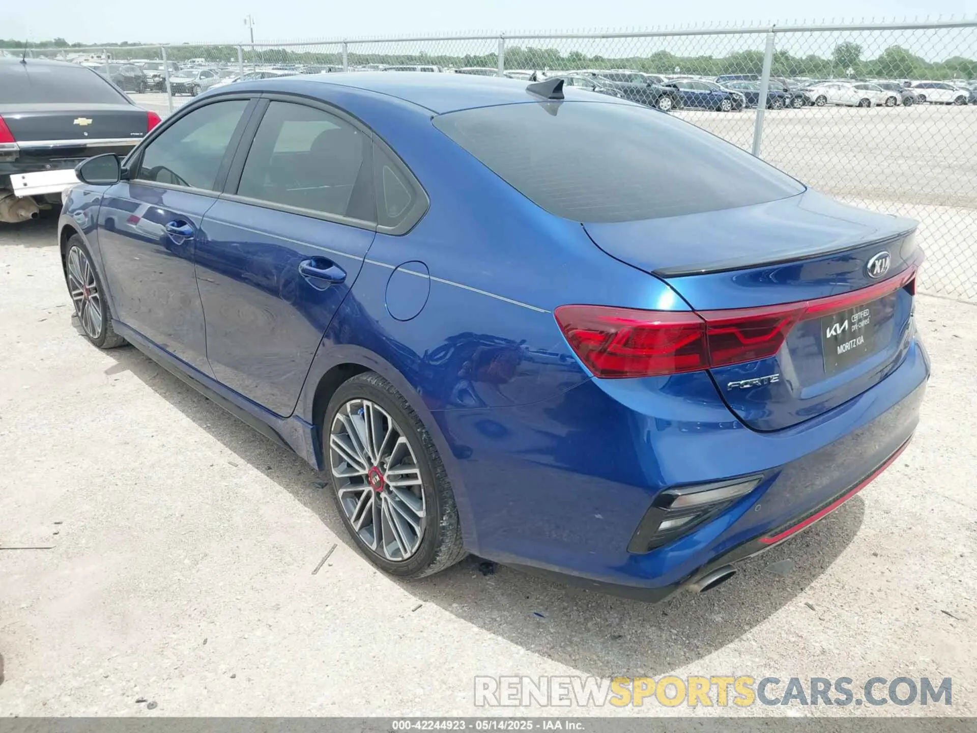 3 fotografías del automóvil dañado 3KPF44AC5ME313685 KIA FORTE 2021