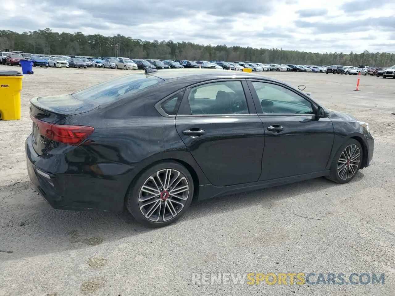 3 fotografías del automóvil dañado 3KPF44AC5ME414550 KIA FORTE 2021