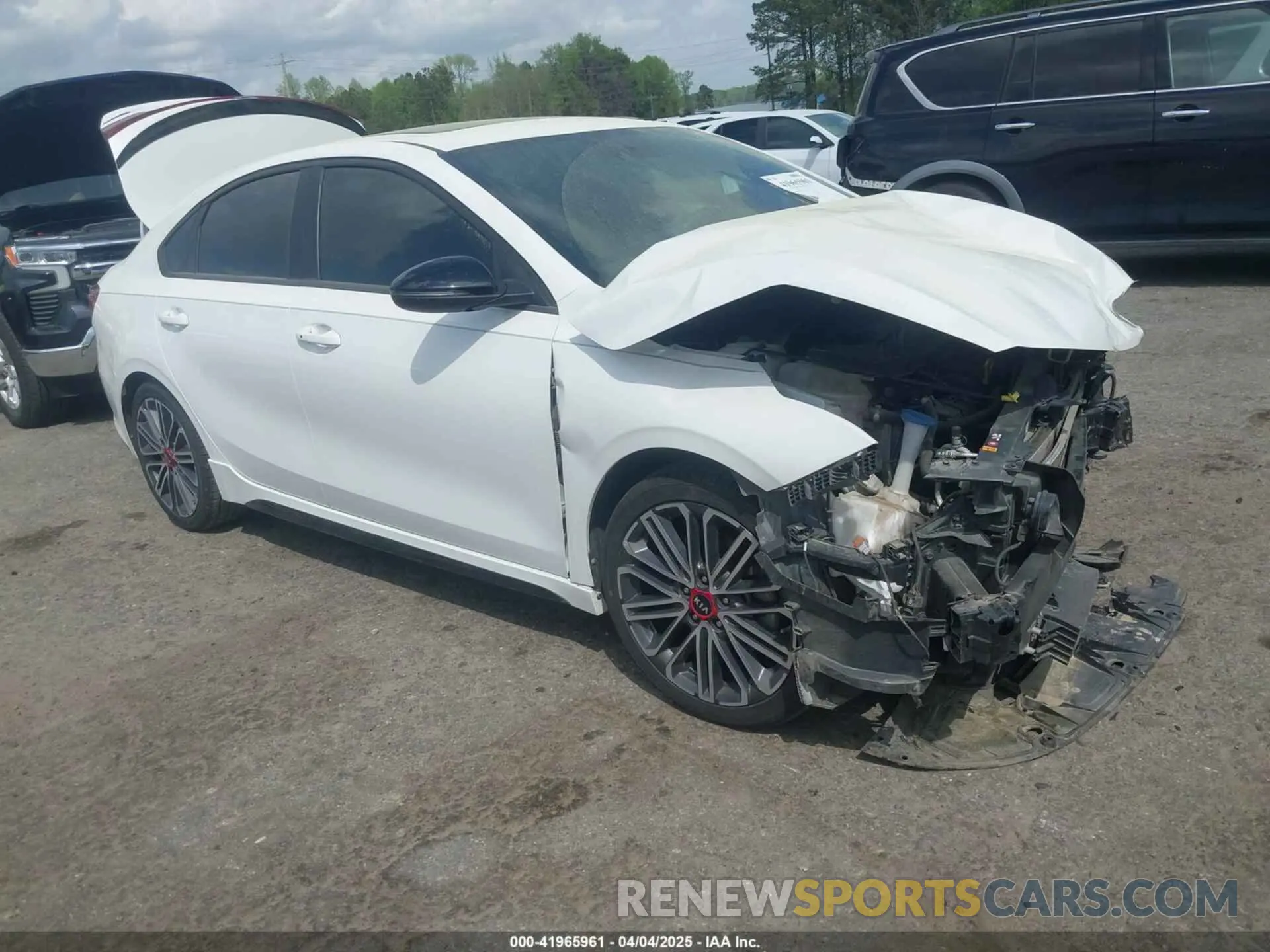 1 fotografías del automóvil dañado 3KPF44AC7ME318340 KIA FORTE 2021