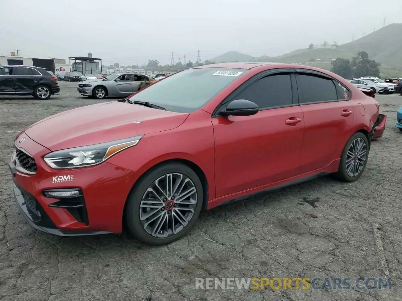 1 fotografías del automóvil dañado 3KPF44AC8ME309209 KIA FORTE 2021