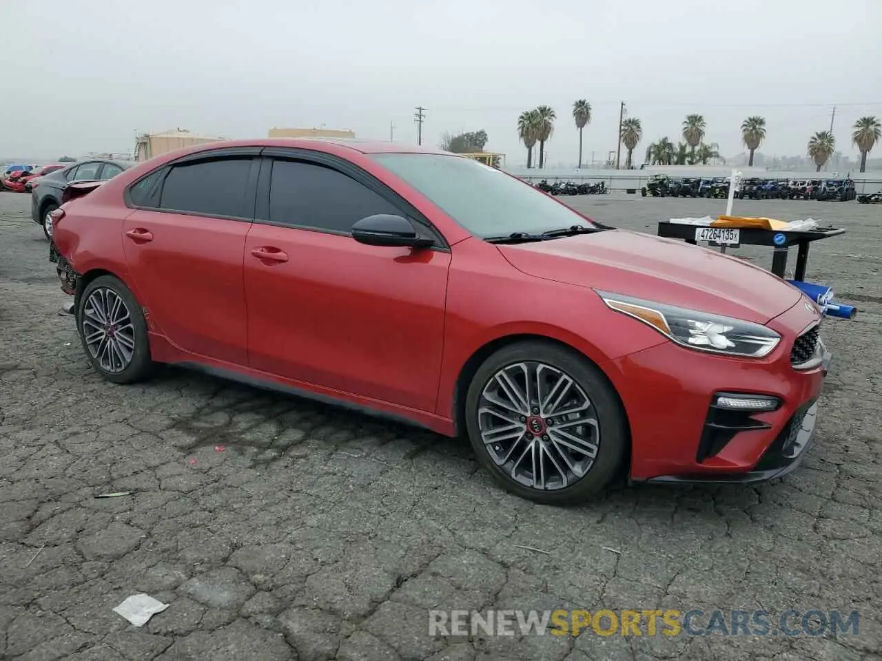 4 fotografías del automóvil dañado 3KPF44AC8ME309209 KIA FORTE 2021