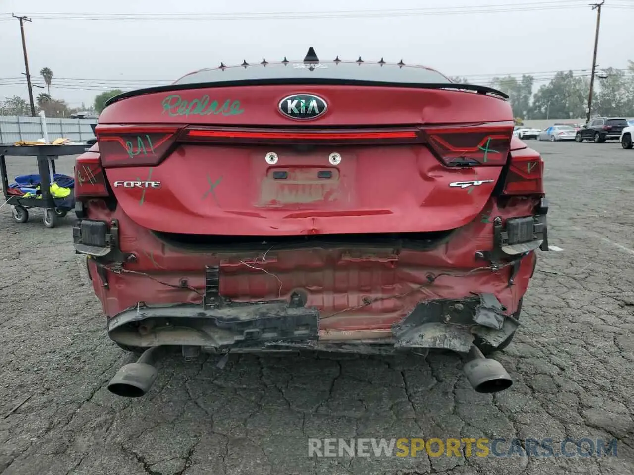 6 fotografías del automóvil dañado 3KPF44AC8ME309209 KIA FORTE 2021