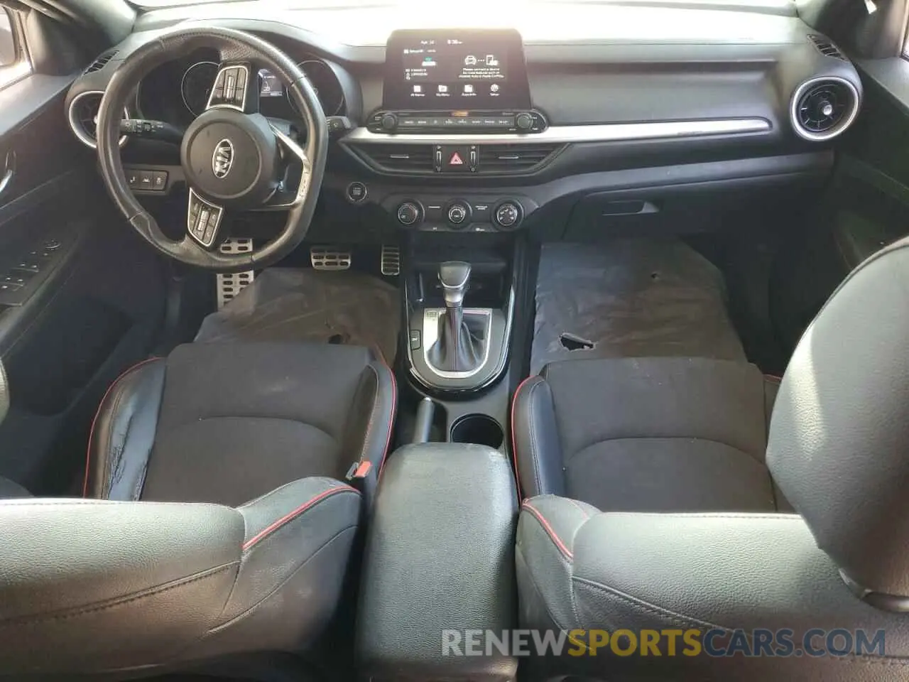 8 fotografías del automóvil dañado 3KPF44AC8ME367076 KIA FORTE 2021