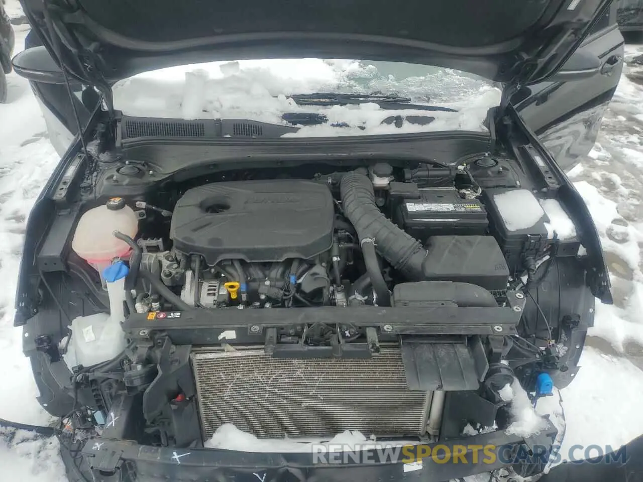 11 fotografías del automóvil dañado 3KPF44AC9ME329291 KIA FORTE 2021