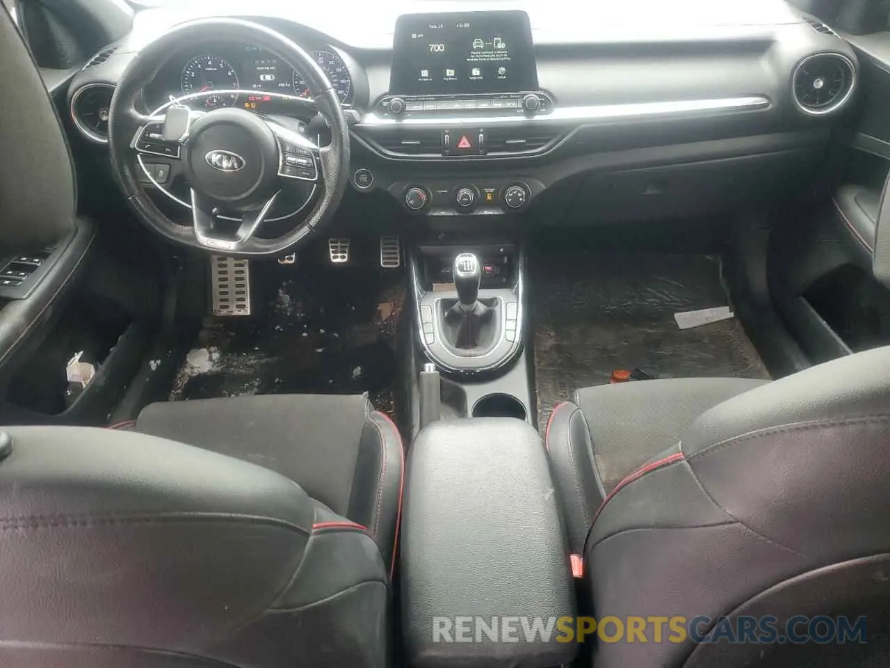 8 fotografías del automóvil dañado 3KPF44AC9ME329291 KIA FORTE 2021