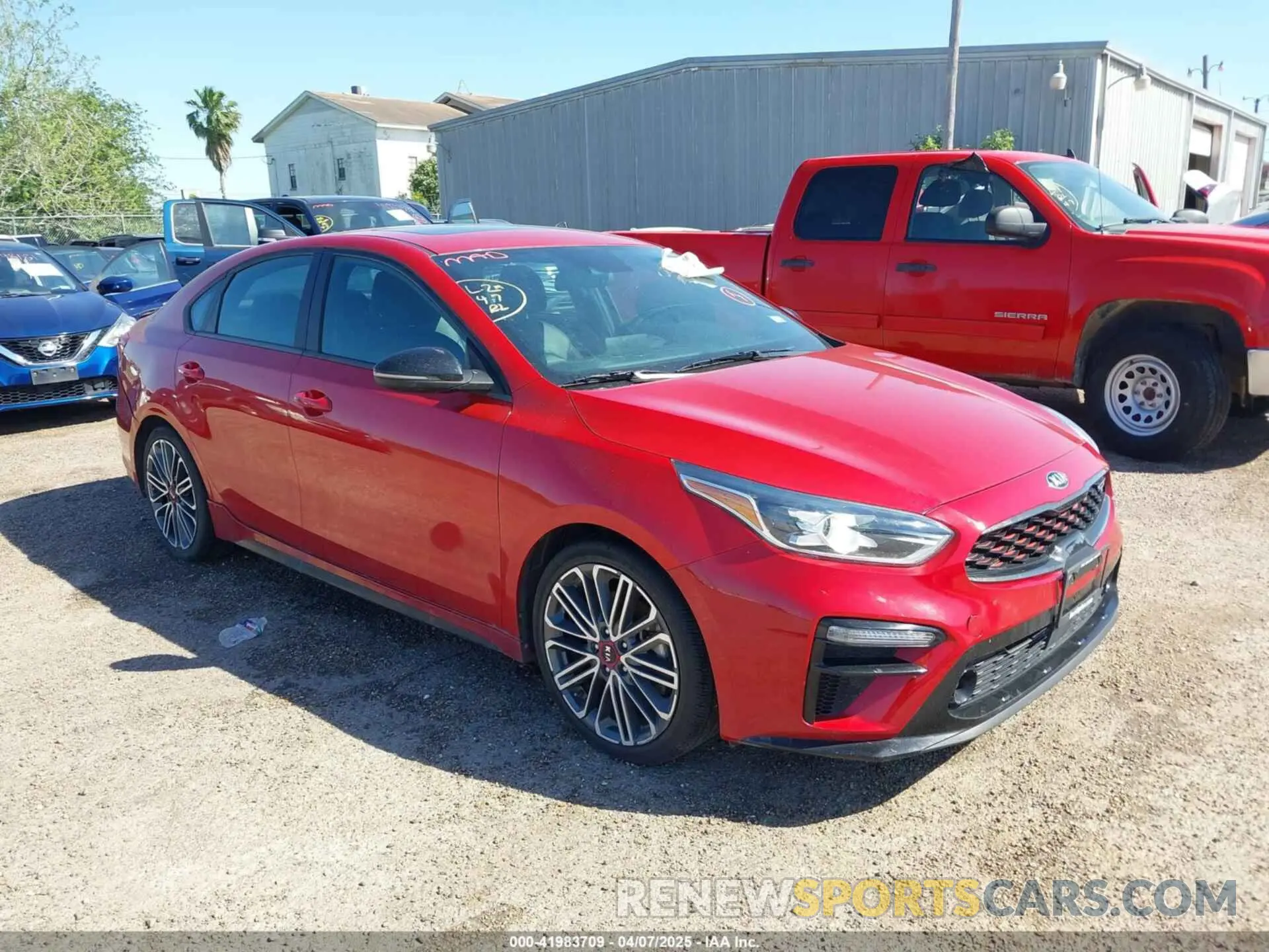 1 fotografías del automóvil dañado 3KPF44AC9ME412400 KIA FORTE 2021
