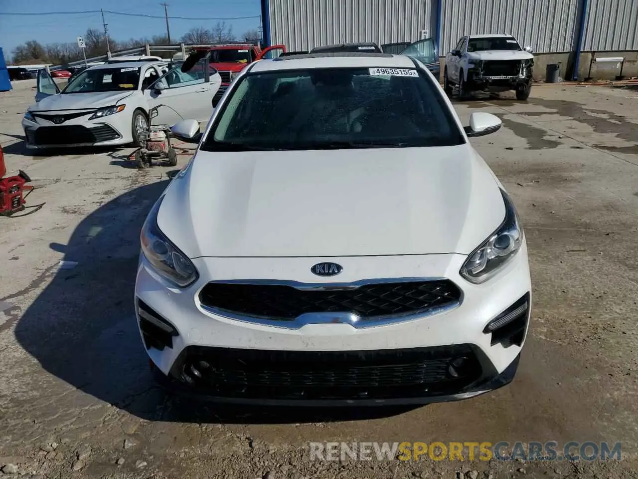 5 fotografías del automóvil dañado 3KPF54AD0ME374996 KIA FORTE 2021