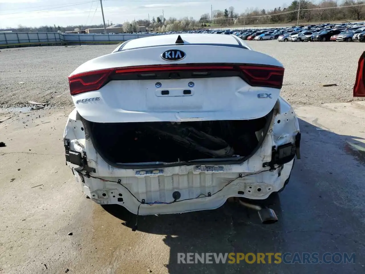 6 fotografías del automóvil dañado 3KPF54AD0ME374996 KIA FORTE 2021