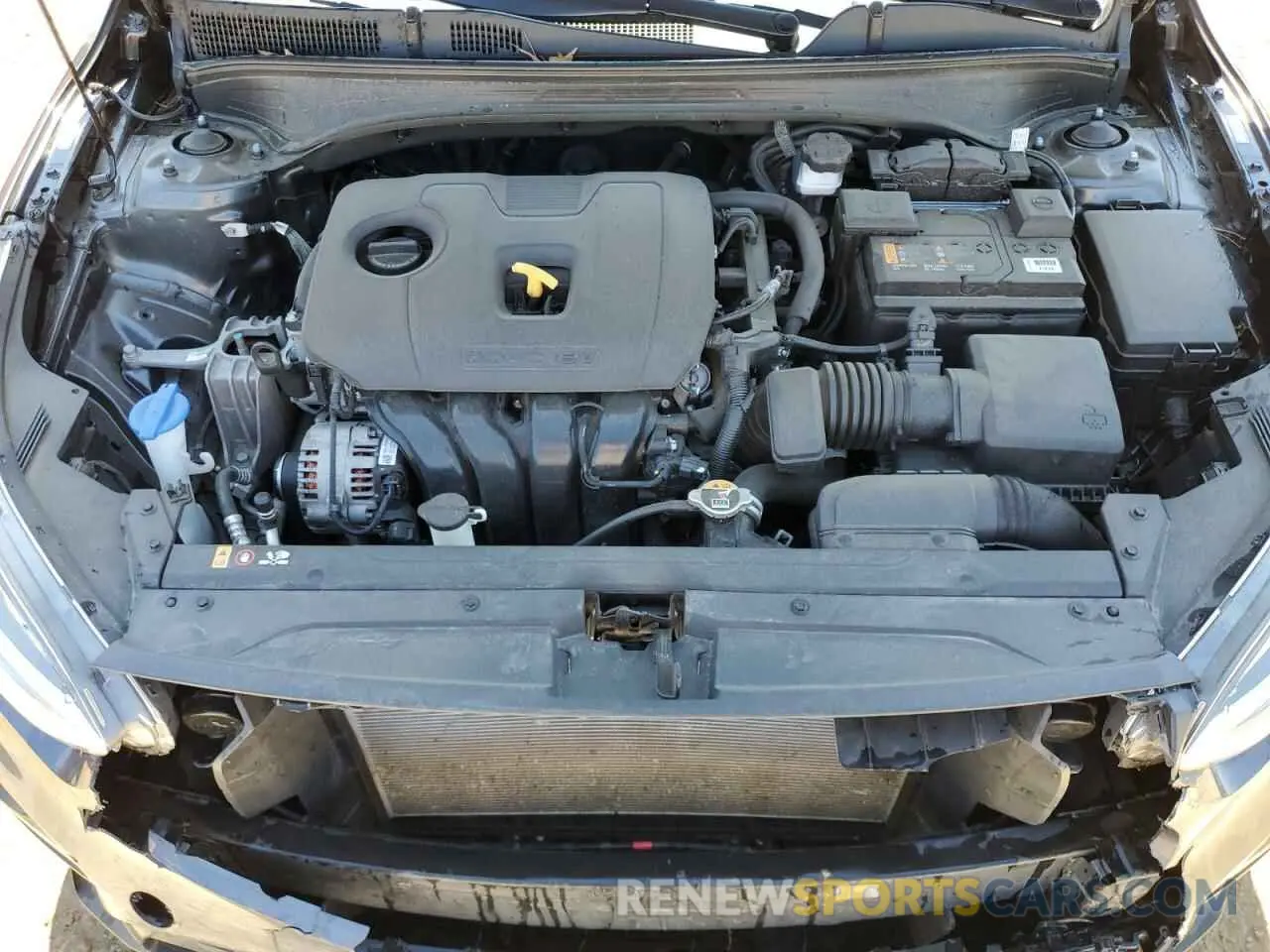 11 fotografías del automóvil dañado 3KPF54AD2ME322883 KIA FORTE 2021