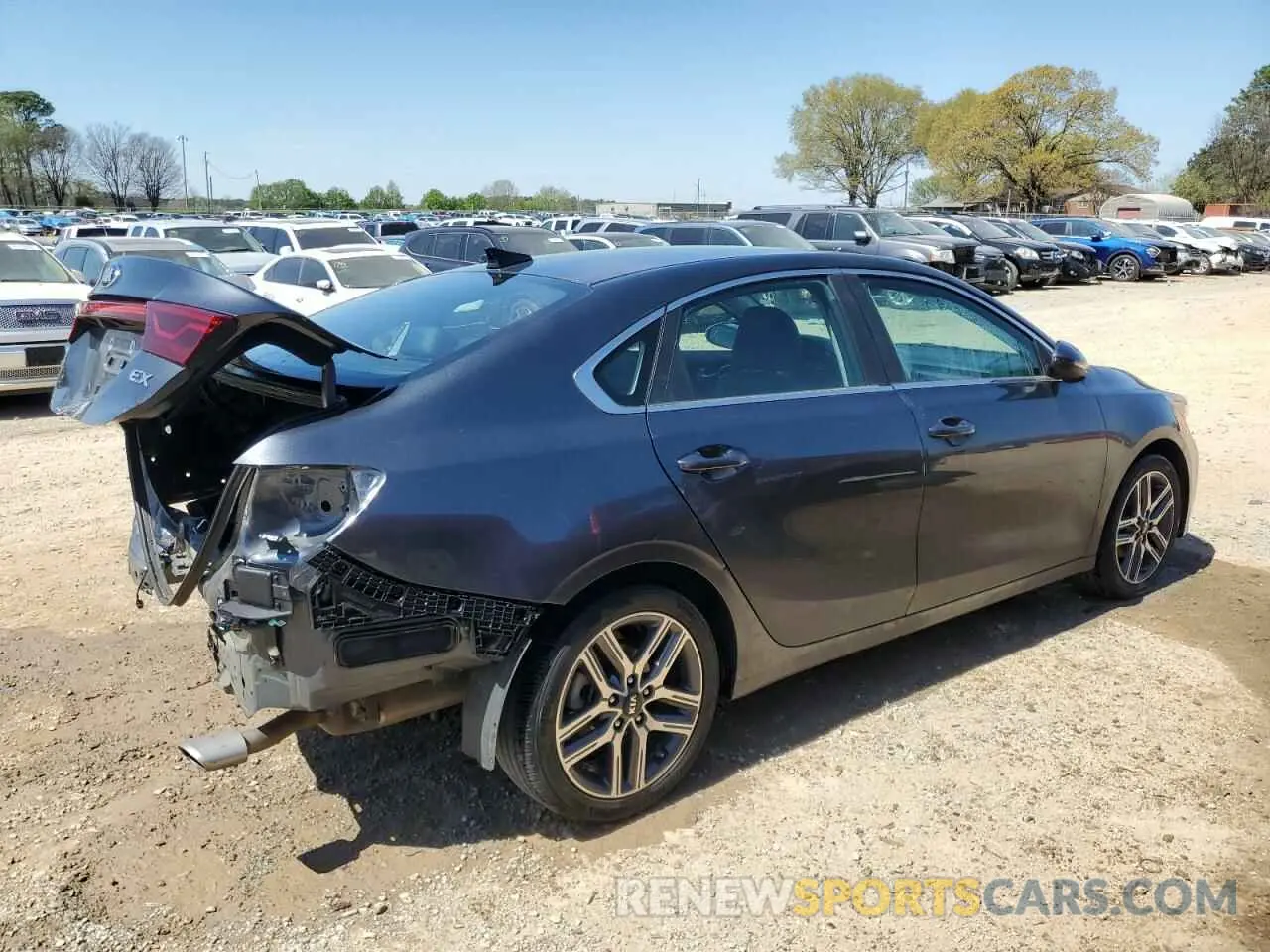 3 fotografías del automóvil dañado 3KPF54AD2ME322883 KIA FORTE 2021