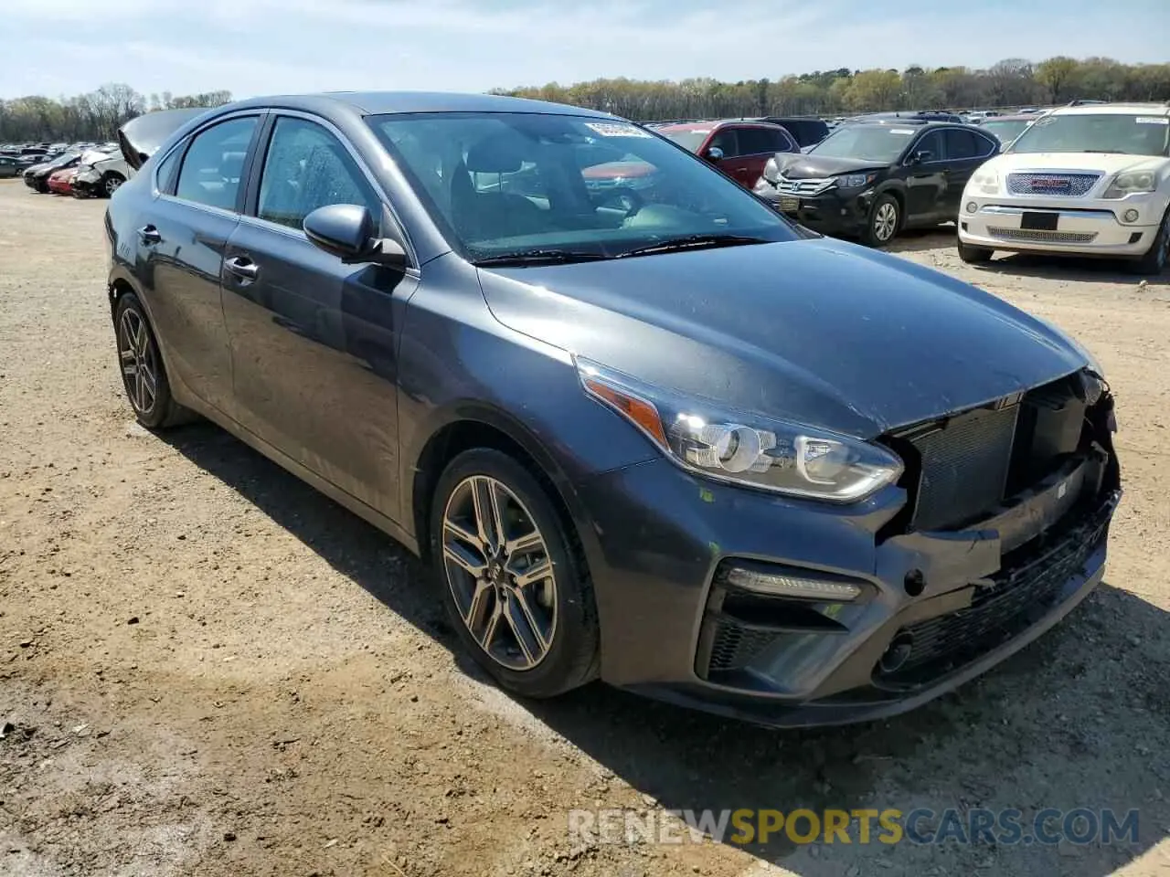 4 fotografías del automóvil dañado 3KPF54AD2ME322883 KIA FORTE 2021