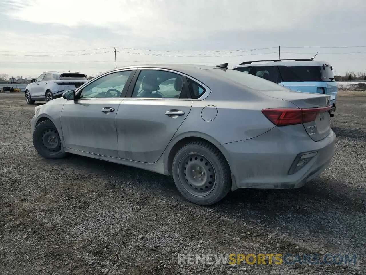 2 fotografías del automóvil dañado 3KPF54AD5ME364805 KIA FORTE 2021