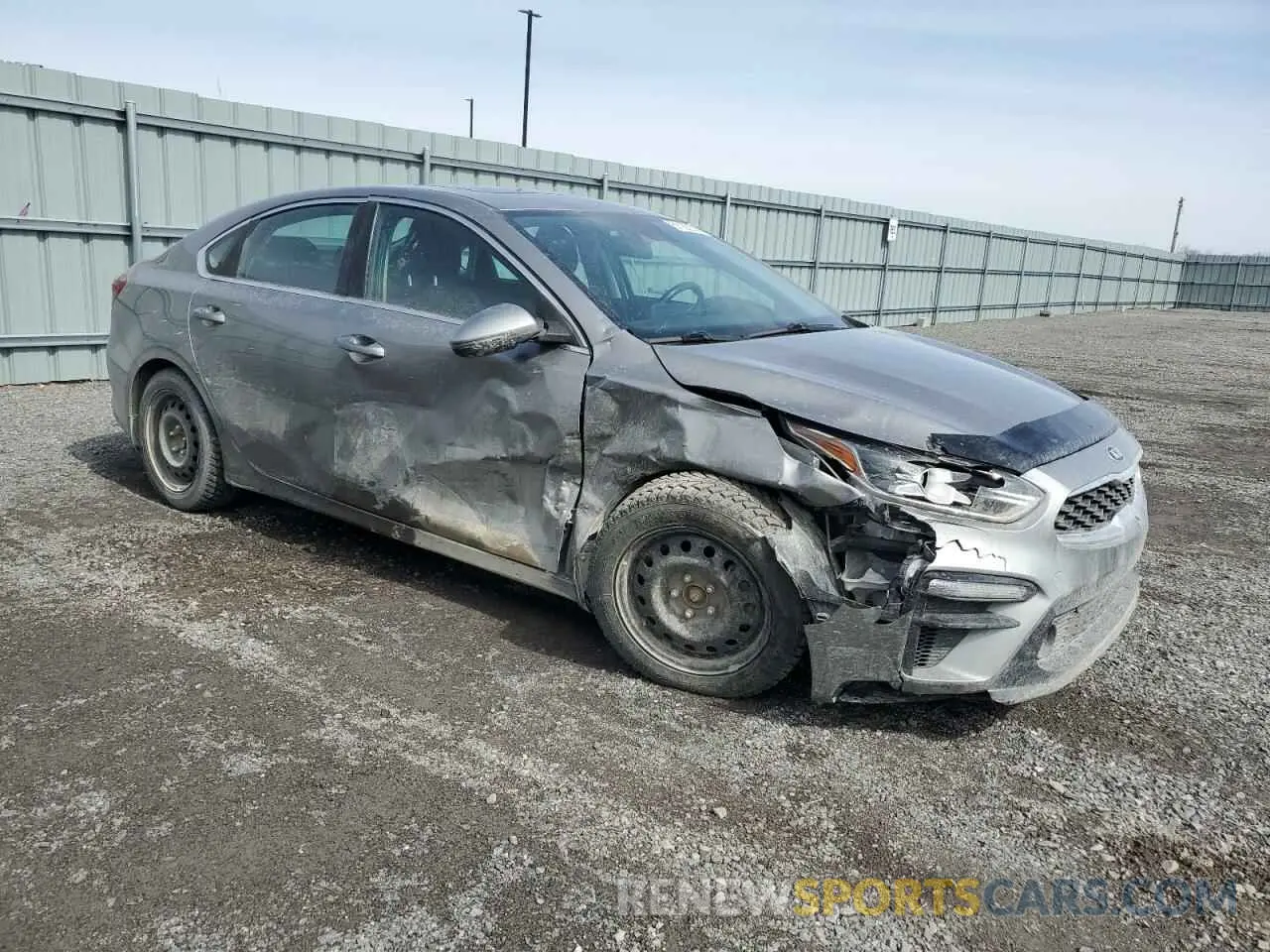 4 fotografías del automóvil dañado 3KPF54AD5ME364805 KIA FORTE 2021