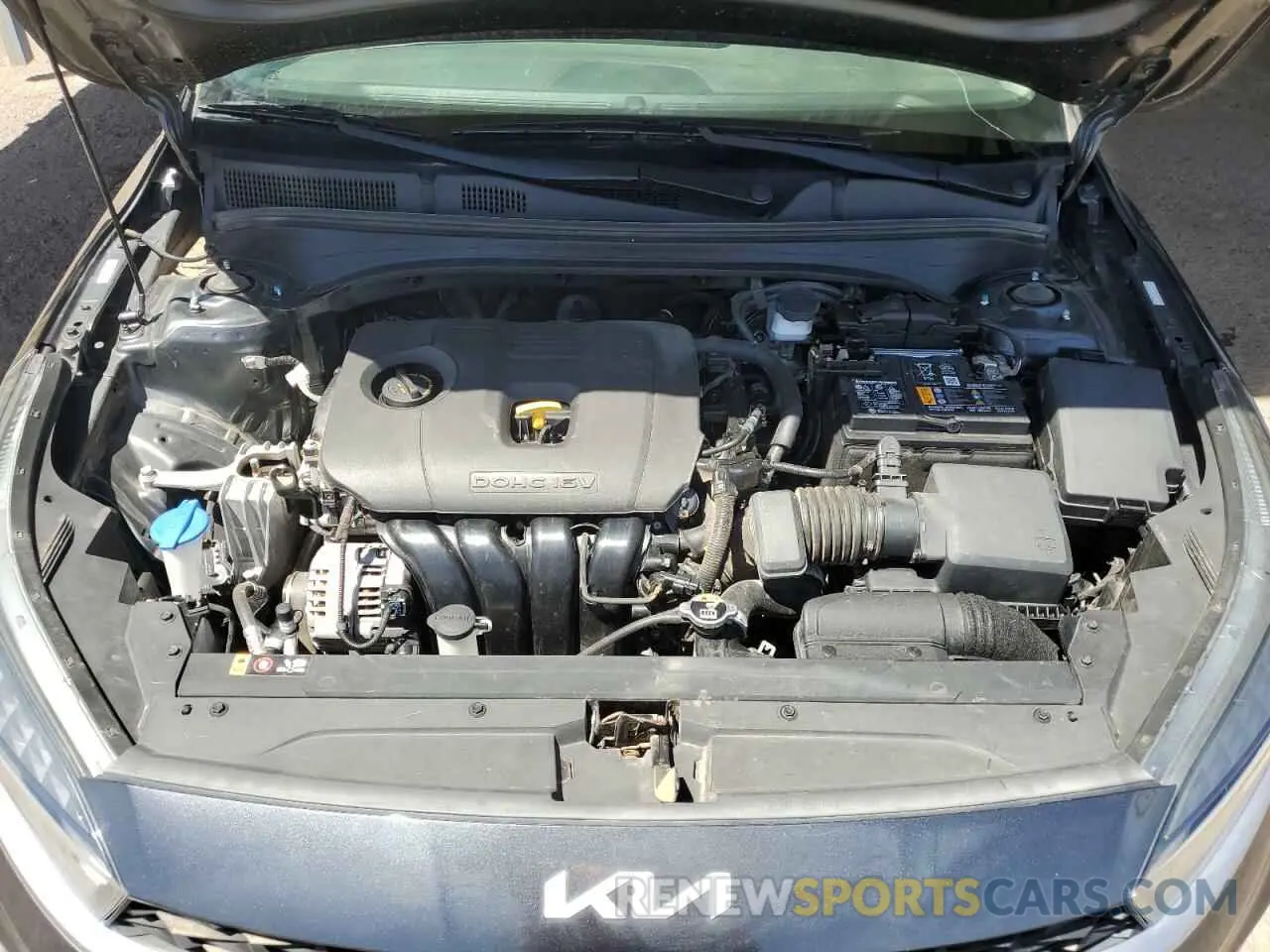 11 fotografías del automóvil dañado 3KPF24AD0NE446757 KIA FORTE 2022