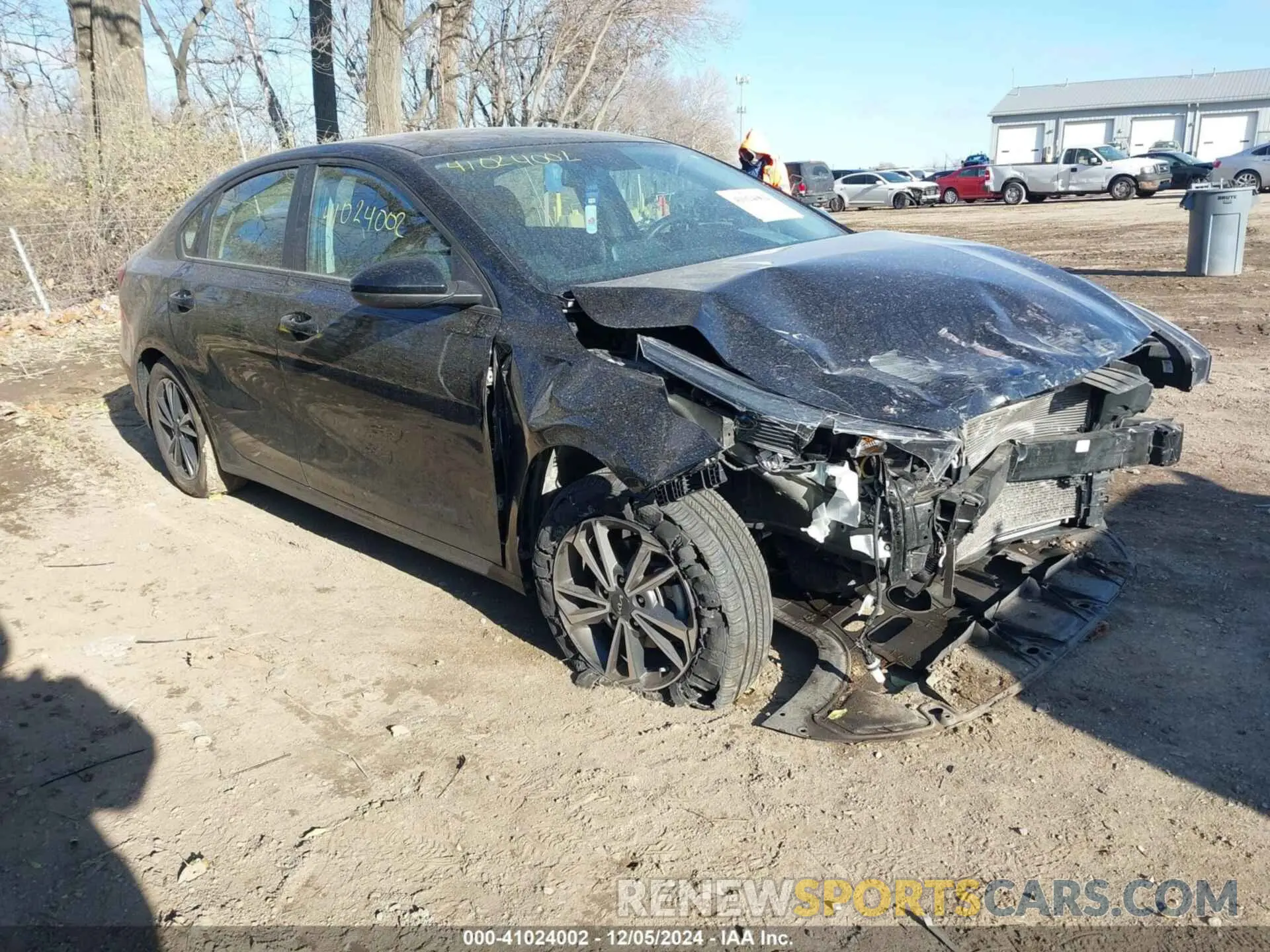 1 fotografías del automóvil dañado 3KPF24AD0NE456298 KIA FORTE 2022