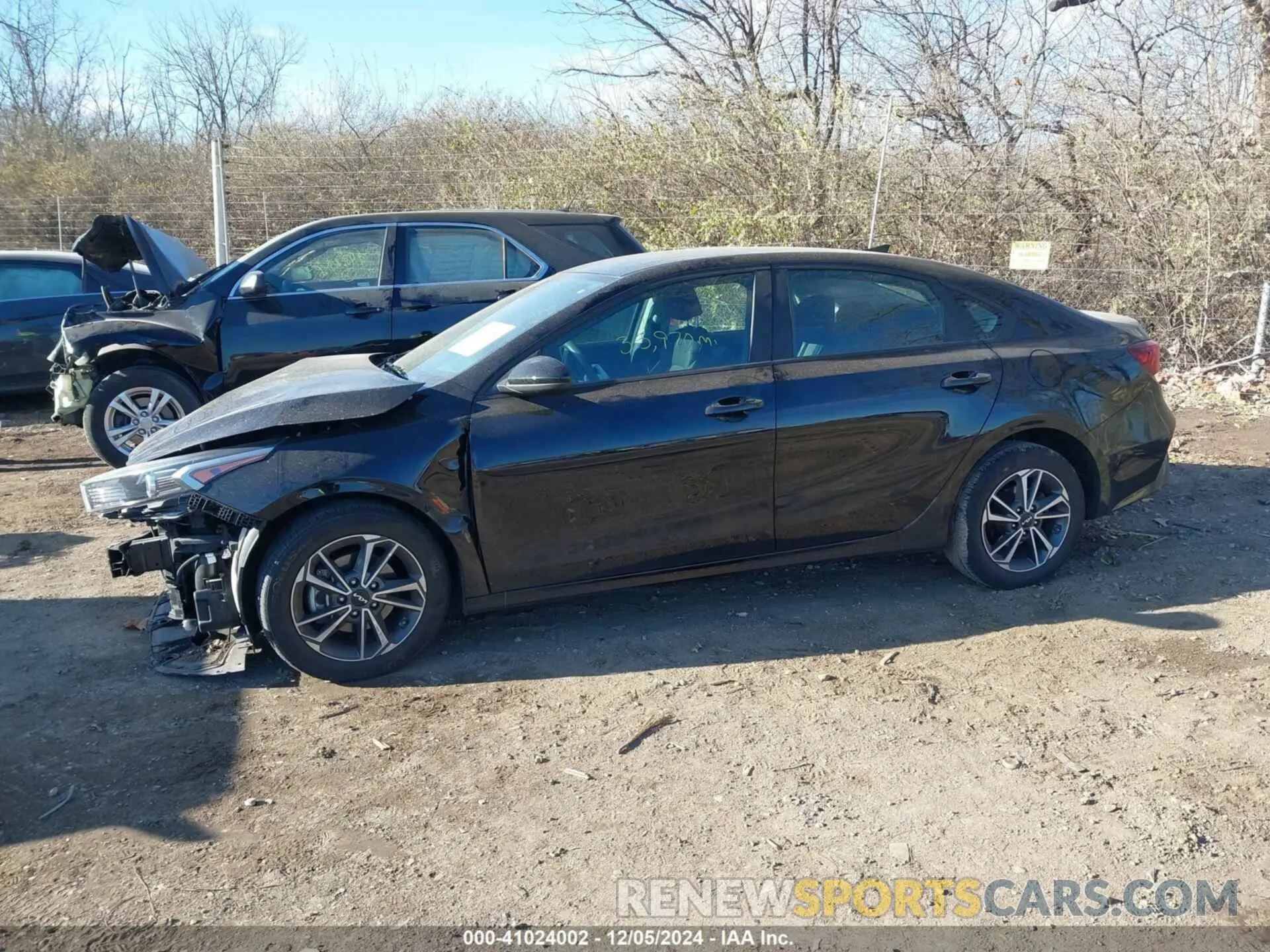 15 fotografías del automóvil dañado 3KPF24AD0NE456298 KIA FORTE 2022