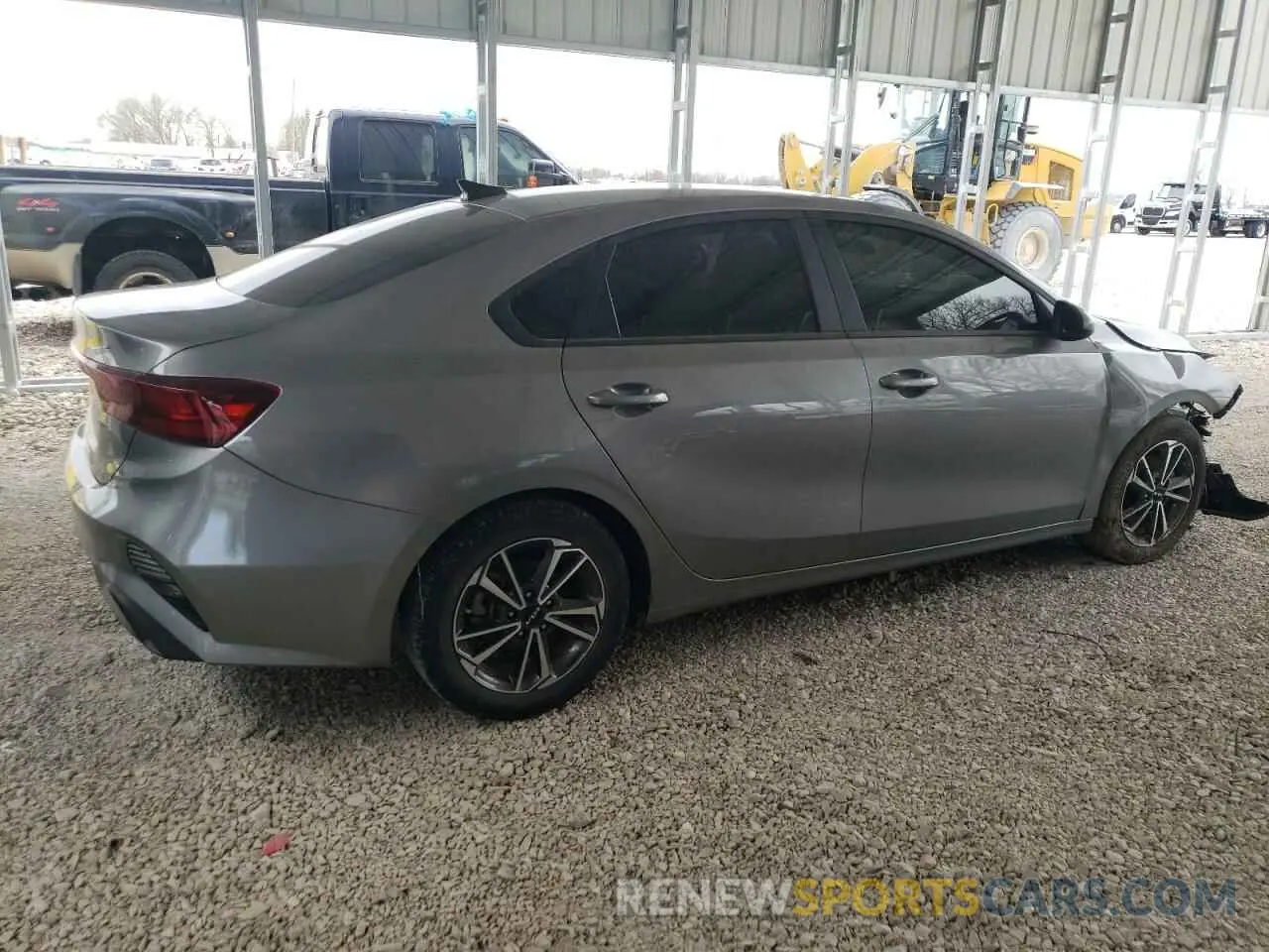 3 fotografías del automóvil dañado 3KPF24AD0NE462036 KIA FORTE 2022
