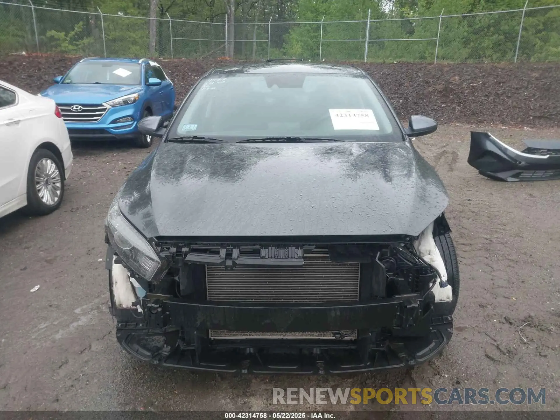13 fotografías del automóvil dañado 3KPF24AD0NE464353 KIA FORTE 2022