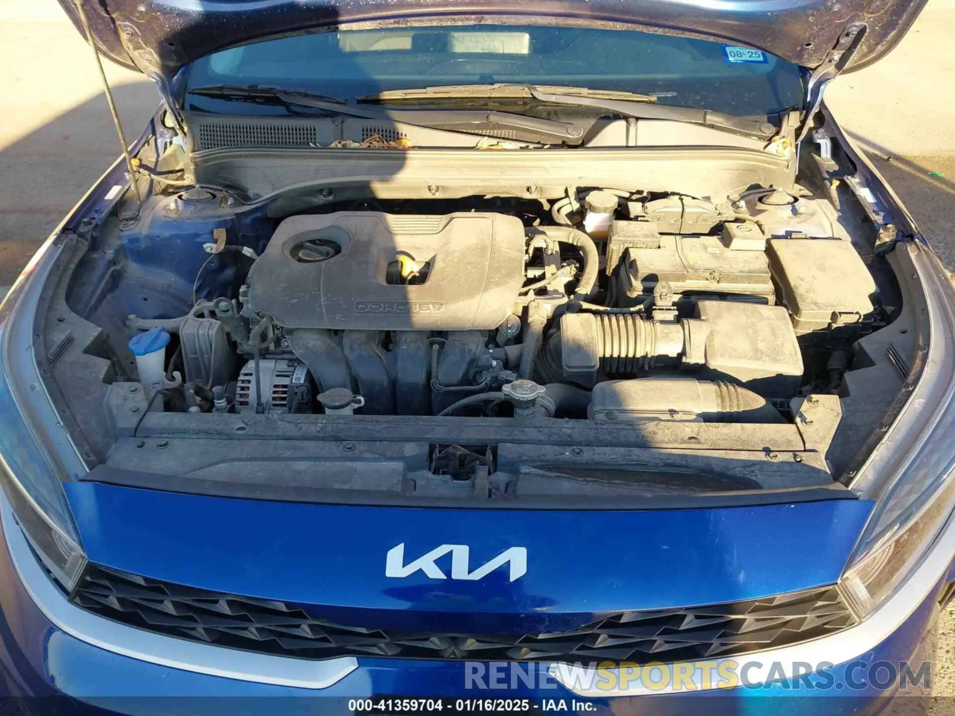 10 fotografías del automóvil dañado 3KPF24AD0NE472873 KIA FORTE 2022