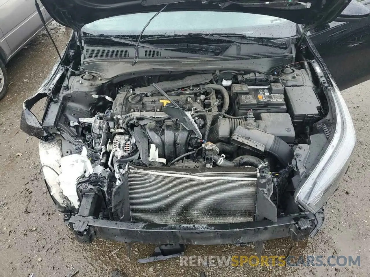 11 fotografías del automóvil dañado 3KPF24AD0NE499961 KIA FORTE 2022