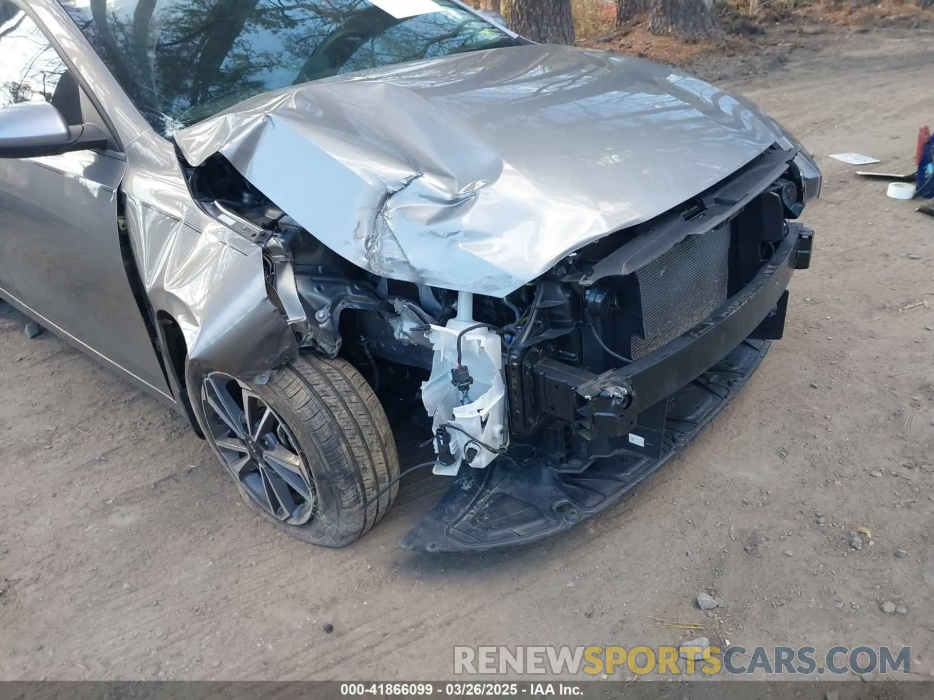 6 fotografías del automóvil dañado 3KPF24AD1NE430471 KIA FORTE 2022